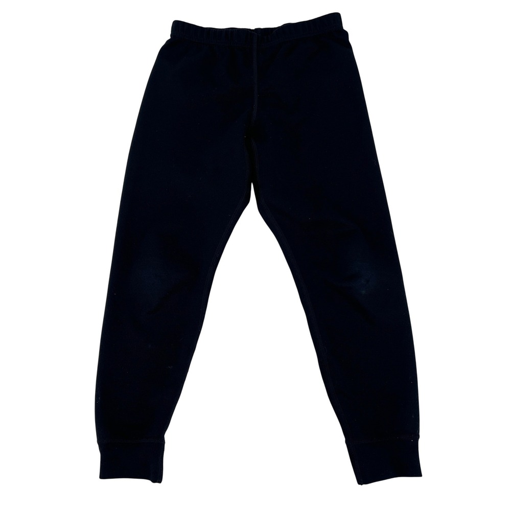 Patagonia Capilene Baselayer Kids XS 5-6 Black Midweight Thermal Leggings